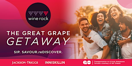 Wine Rack Presents: The Great Grape Getaway primary image