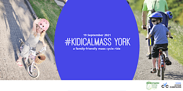 Kidical Mass Ride with York Cycle Campaign