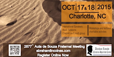 2877th Auta de Souza Fraternal Meeting 2015 - Charlotte, NC primary image