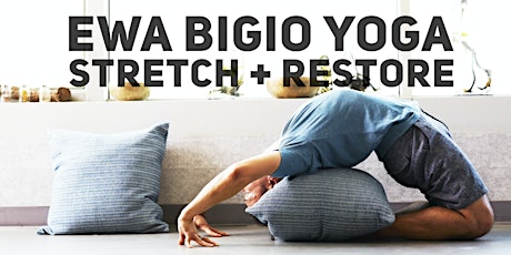 SUNDAY YOGA: STRETCH + RESTORE ( LEVEL 1 ACCESSIBLE ) with EWA BIGIO primary image