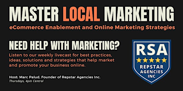 Master Local Marketing, eCommerce Enablement and Online Marketing