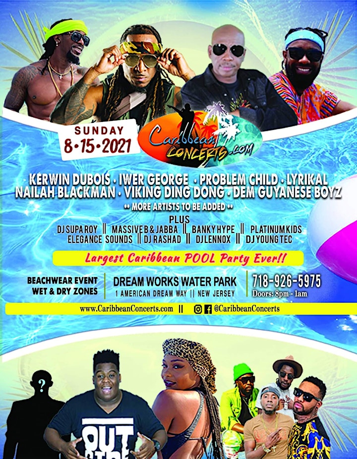 Caribbean Concert by TriniFly Promo on August 15, 2021 image