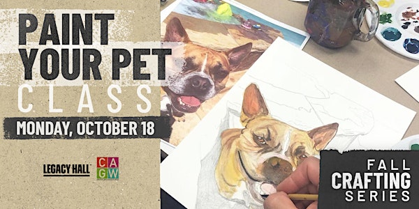 Fall Crafting Series: Paint Your Pet