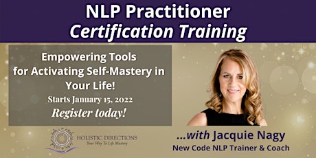 Neuro-Linguistic Programming (NLP) Training with Certification primary image