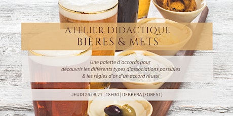 Belgium Beer Week - Atelier didactique : Bières & Mets