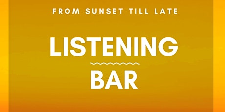 Listening Bar |O.BEE ,TOMAS STATION & friends at Le Palme Beach