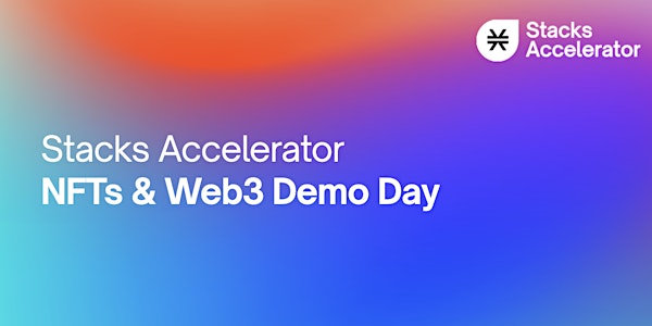 Demo Day - NFTs & Web 3.0