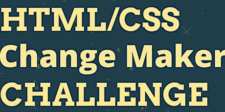 HTML/CSS Change Maker Challenge primary image