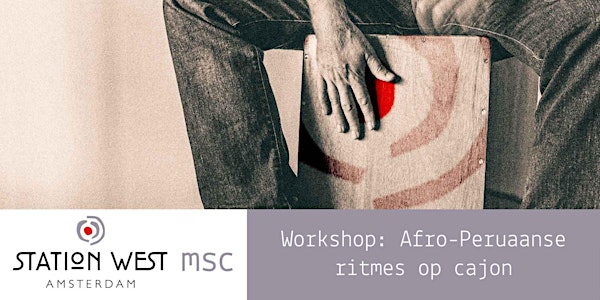 Live Muziek Workshop 'Afro-Peruaanse ritmes op cajon' (3 sessies)