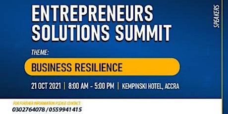 Entrepreneurs Solutions Summit primary image