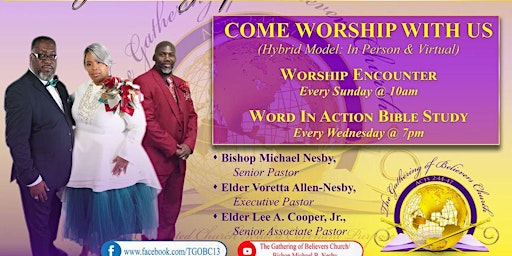 In-Person Worship Service Registration