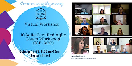 ICAgile Certified Agile Coach - (ICP ACC) - Virtual Workshop