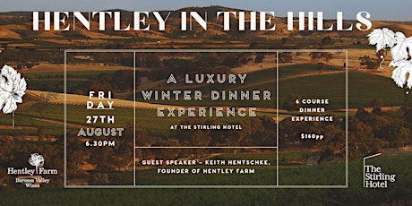 Hentley in the Hills at The Stirling Hotel primary image