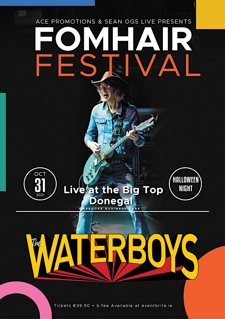 The Waterboys, Live at the Big Top, Fomhair Festival 2021 Donegal image