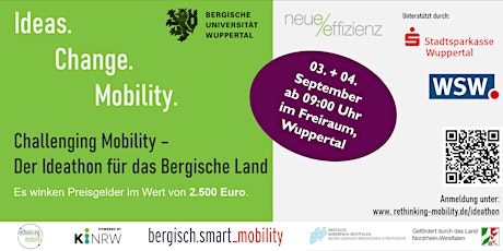 Hauptbild für Challenging Mobility - Der Ideathon für das Bergische Land
