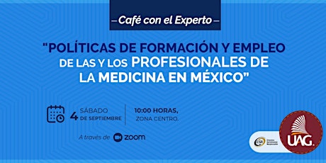 Imagen principal de Café con el experto "Políticas de formación de los profesionales de la Med"