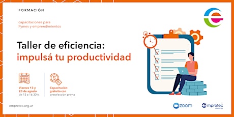 Capacitación Online | Taller de eficiencia: Impulsá tu productividad