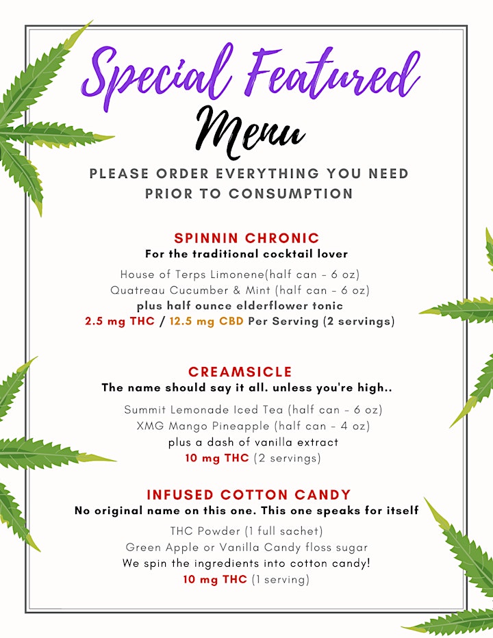 
		Cannabis Cocktail Tasting (19+ Event on Bloorcourt) image
