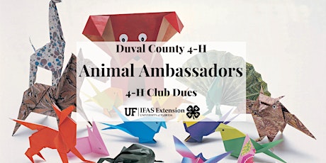 Animal Ambassador 4-H Club Dues 2021-2022 primary image