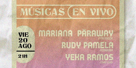 Imagen principal de Mariana Päraway (Mendoza) & Rudy (Córdoba) & Yeka