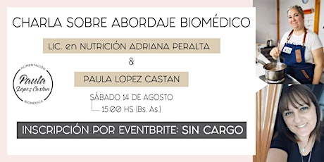 Charla Abordaje Biomédico con Lic. Nutrición Adriana Peralta