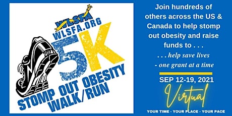 Stomp Out Obesity Virtual 5K 2021 primary image