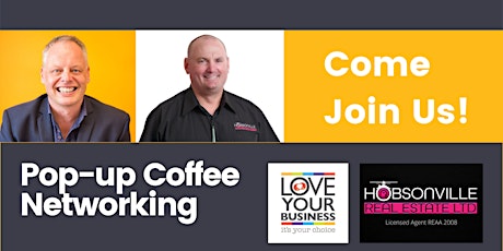 Love Your Business - Pop Up Coffee - Networking Event - Hobsonville primary image