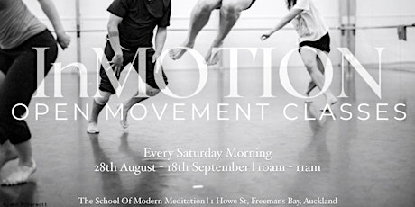 InMOTION: Open Movement Classes  | CURRENTLY PAUSED New dates TBA soon primary image