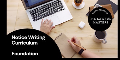 Foundation: The essential guide to notice writing primary image