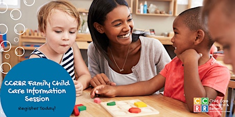 CCR&R Family Child Care Information Session primary image