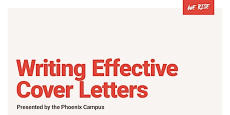 Writing Effective Cover Letters primary image