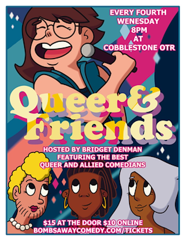 Queer and Friends Comedy Show - August image