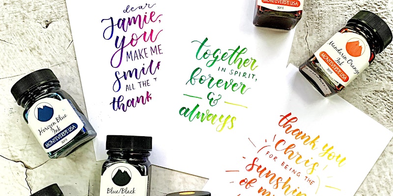 Ombré Brush Lettering Workshop