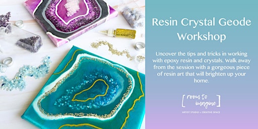 Resin Crystal Geode Workshop primary image
