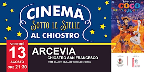 Cinema sotto le stelle...al Chiostro - Coco