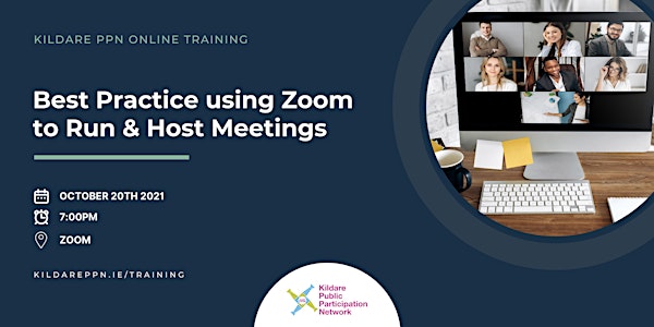 Best Practice using Zoom to Run and Host Meetings