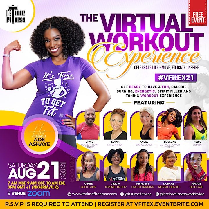 Virtual Workout Experience - Move, Educate, Inspir image