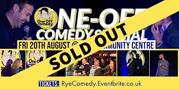 One Off Comedy Special at Rye Community Centre! - Rye