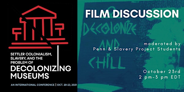 FILM DISCUSSION | with Rehana Odendaal, Matthias deGroof, and Dominique San