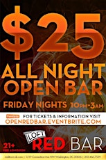 Open Bar Ticket - Friday primary image
