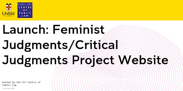 Launch: Feminist Judgments/Critical Judgments Project Website