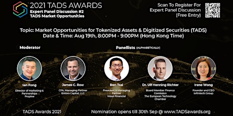 TADS Awards 2021 : Expert Panel Discussion #2 - TADS Market Opportunities