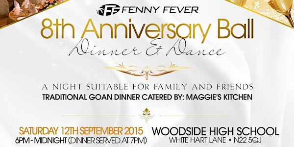 Fenny Fever's 8th Anniversary Ball: Dinner & Dance