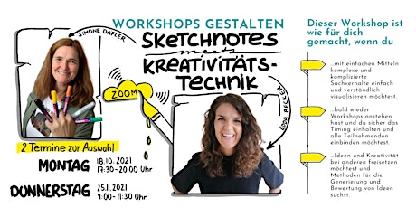 Workshops gestalten – Sketchnotes meets Kreativitätstechnik