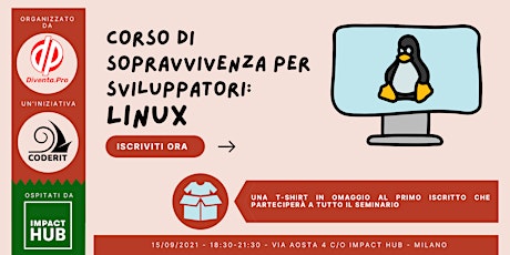 Corso Gratuito Di Sopravvivenza Per Sviluppatori: Linux