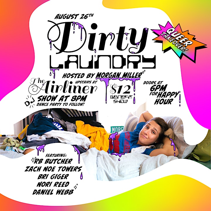 Dirty Laundry Comedy Show : Queer Takeover and Benefit Night image
