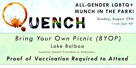 Quench LA: All-Gender LGBTQ+ Munch in the Park