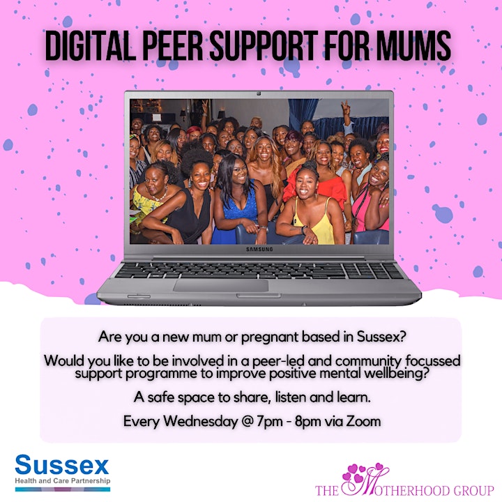 
		Digital Peer Support for Mums (Sussex) image
