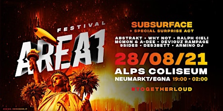 AREA1 festival 2.0 / Alps Coliseum | #TogetherLoud primary image