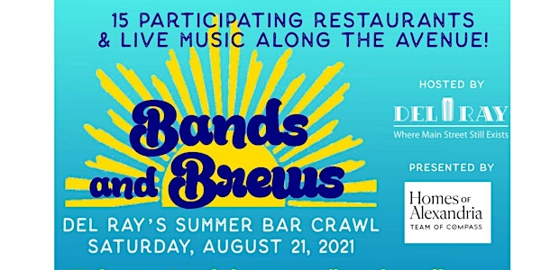 Bands & Brews: Del Ray's Summer Bar Crawl!
